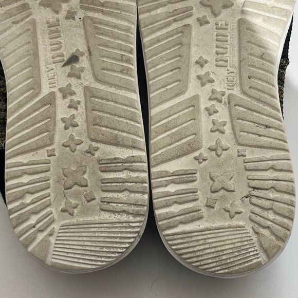 Hey Dude Men's Black Wally Sox Funk Mesh Low Top Casual Shoes Size 9 - Picture 8 of 9